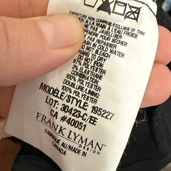 Frank Lyman Sparkle Ombre Bodycon Midi Dress - Picture 6 of 8